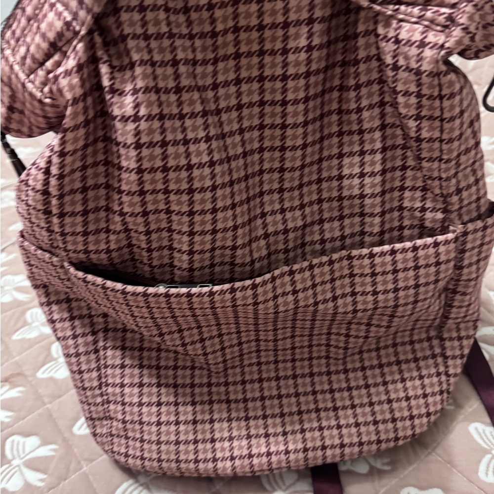 a new day Pink Houndstooth Backpack